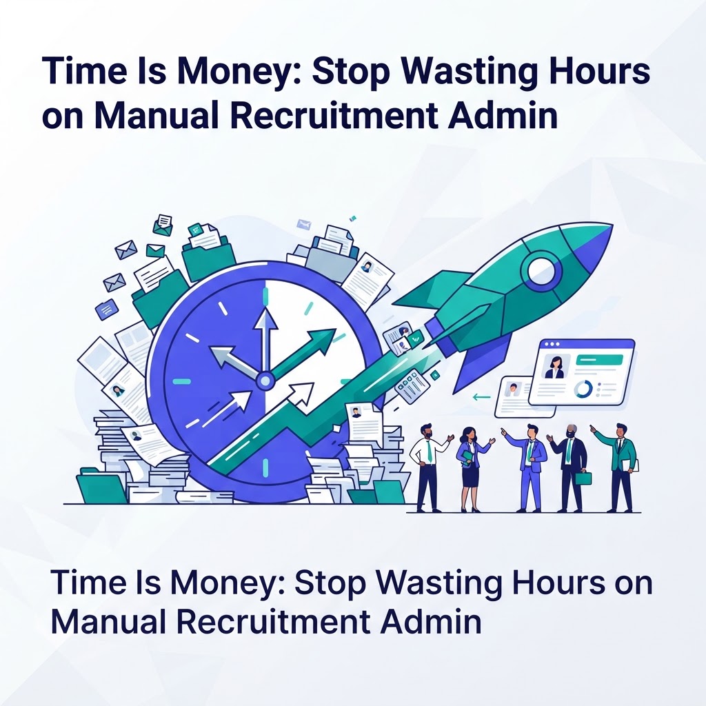 Time Is Money: Stop Wasting Hours on Manual Recruitment Admin