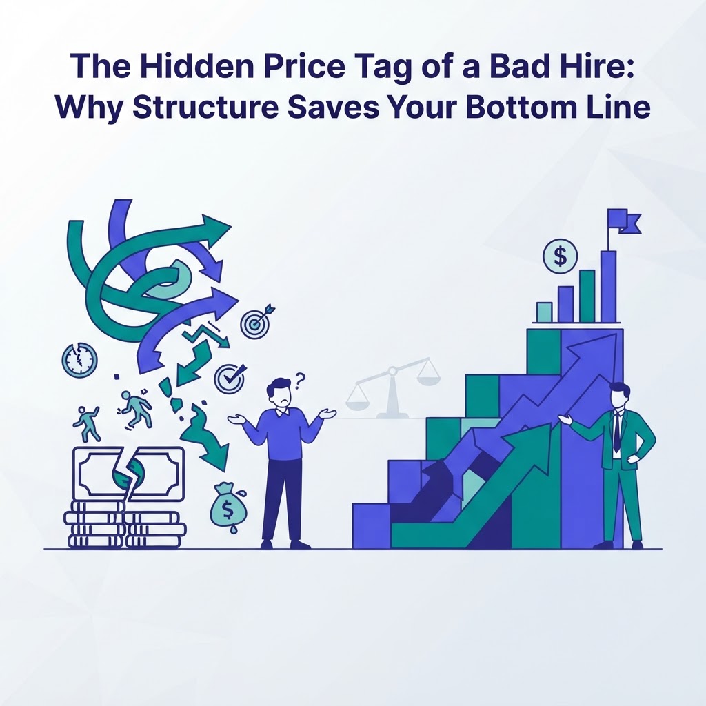 The Hidden Price Tag of a Bad Hire: Why Structure Saves Your Bottom Line