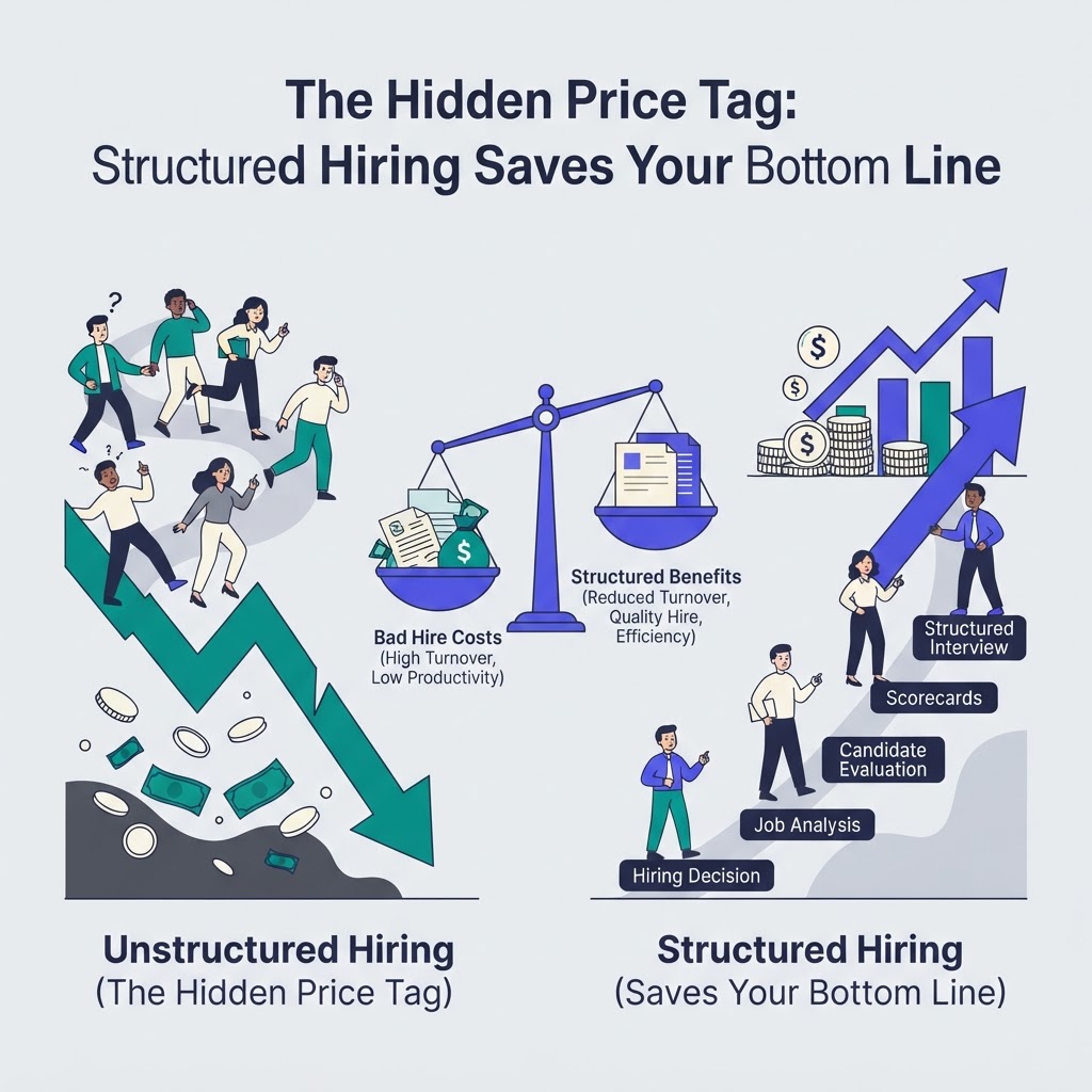 The Hidden Price Tag: How Structured Hiring Saves Your Bottom Line
