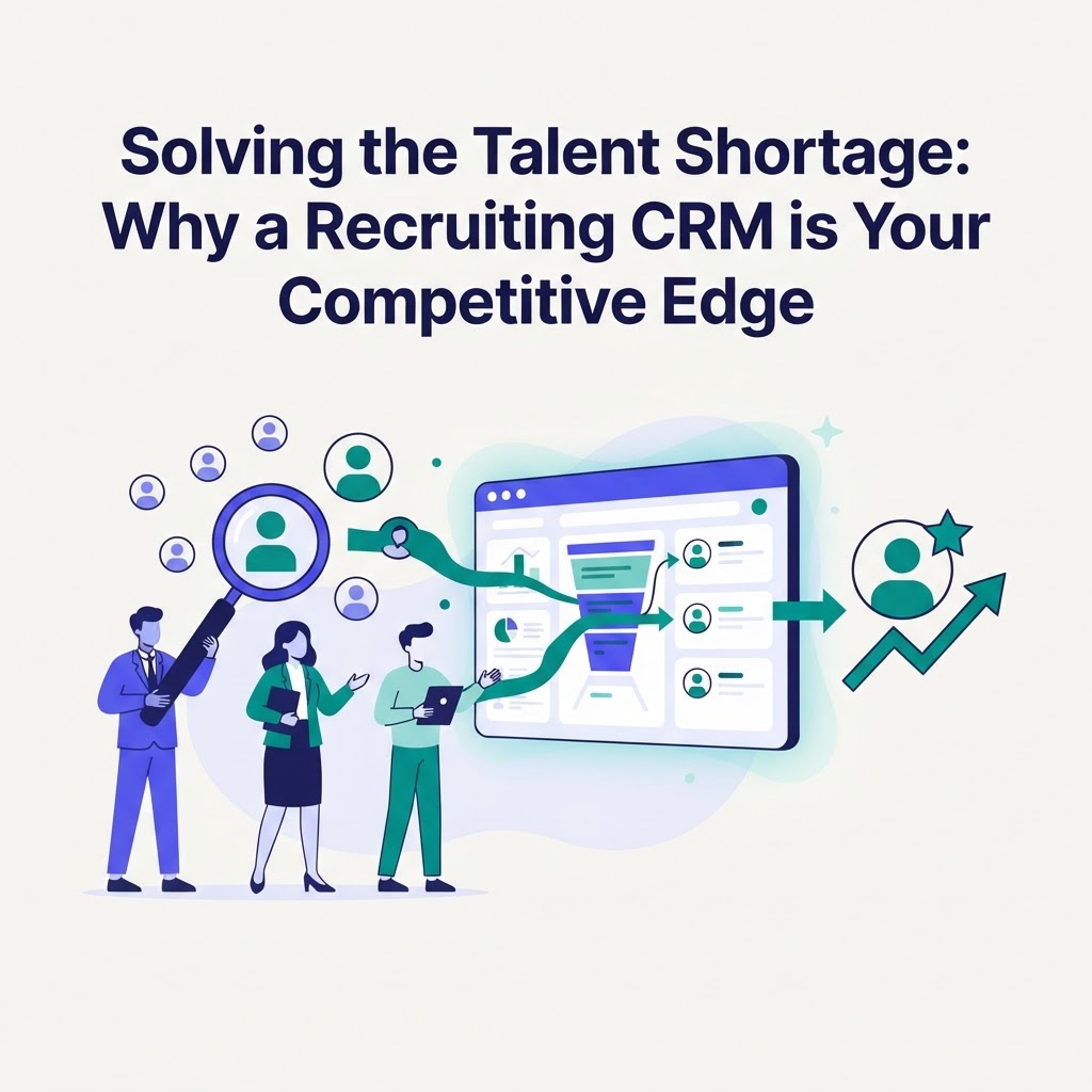 Solving the Talent Shortage: Why a Recruiting CRM is Your Competitive Edge