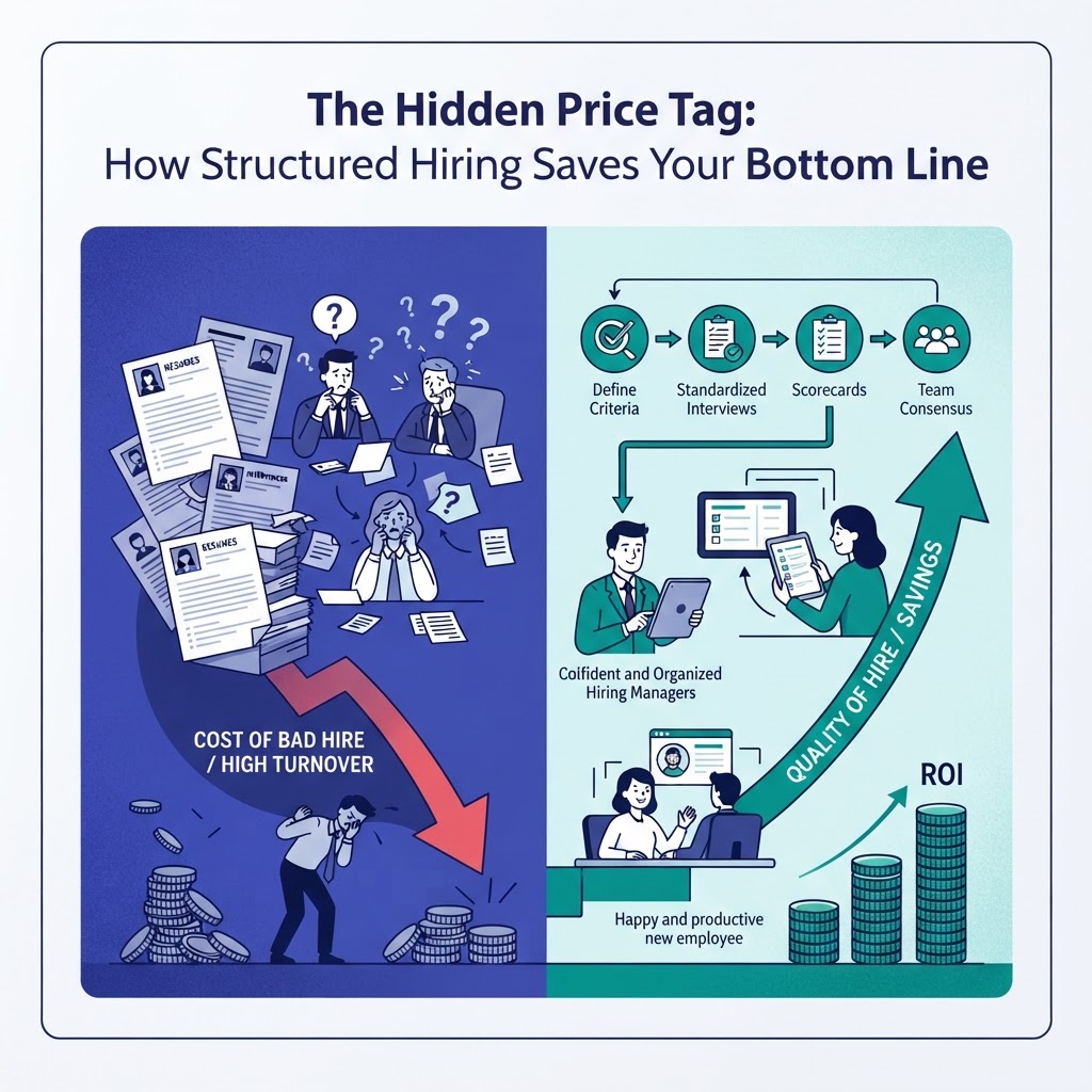 The Hidden Price Tag: How Structured Hiring Saves Your Bottom Line