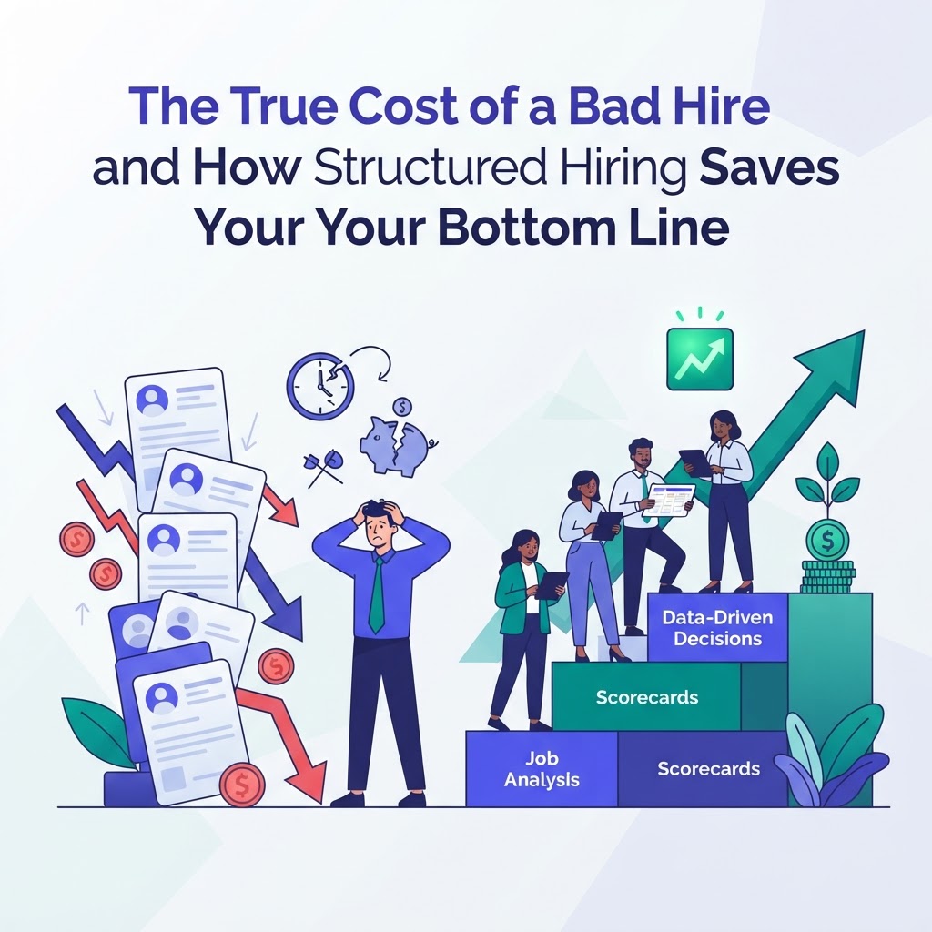 The True Cost of a Bad Hire and How Structured Hiring Saves Your Bottom Line