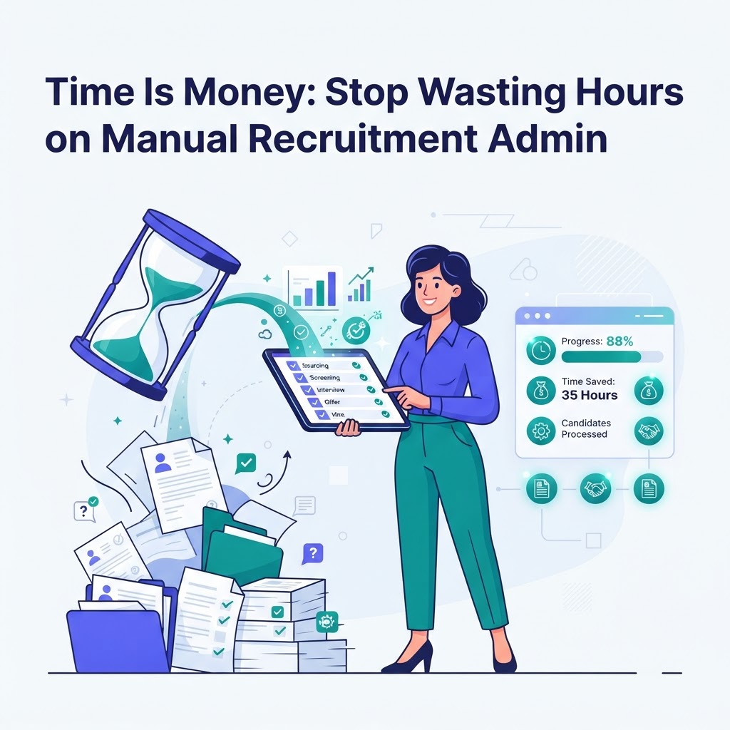 Time Is Money: Stop Wasting Hours on Manual Recruitment Admin