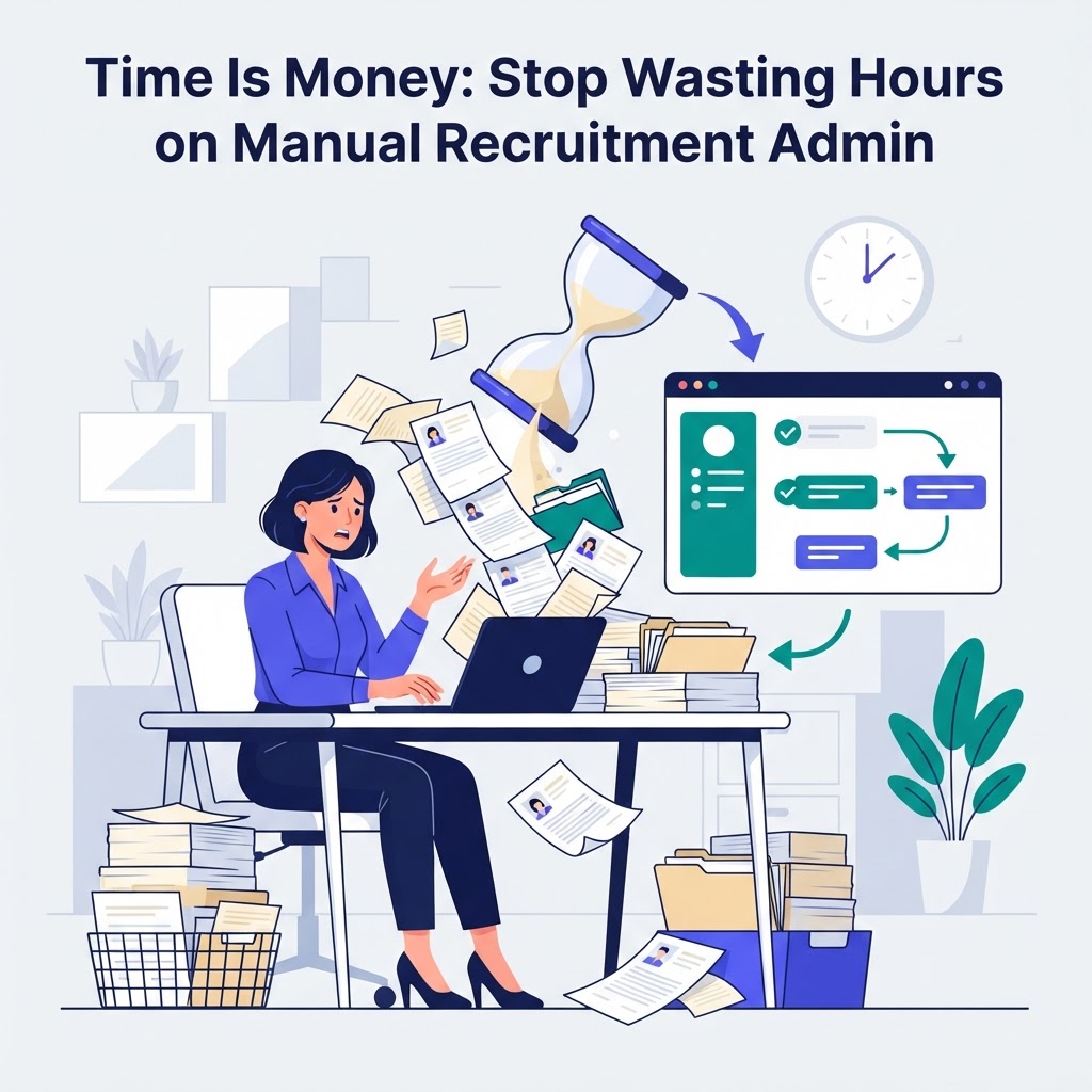 Time Is Money: Stop Wasting Hours on Manual Recruitment Admin