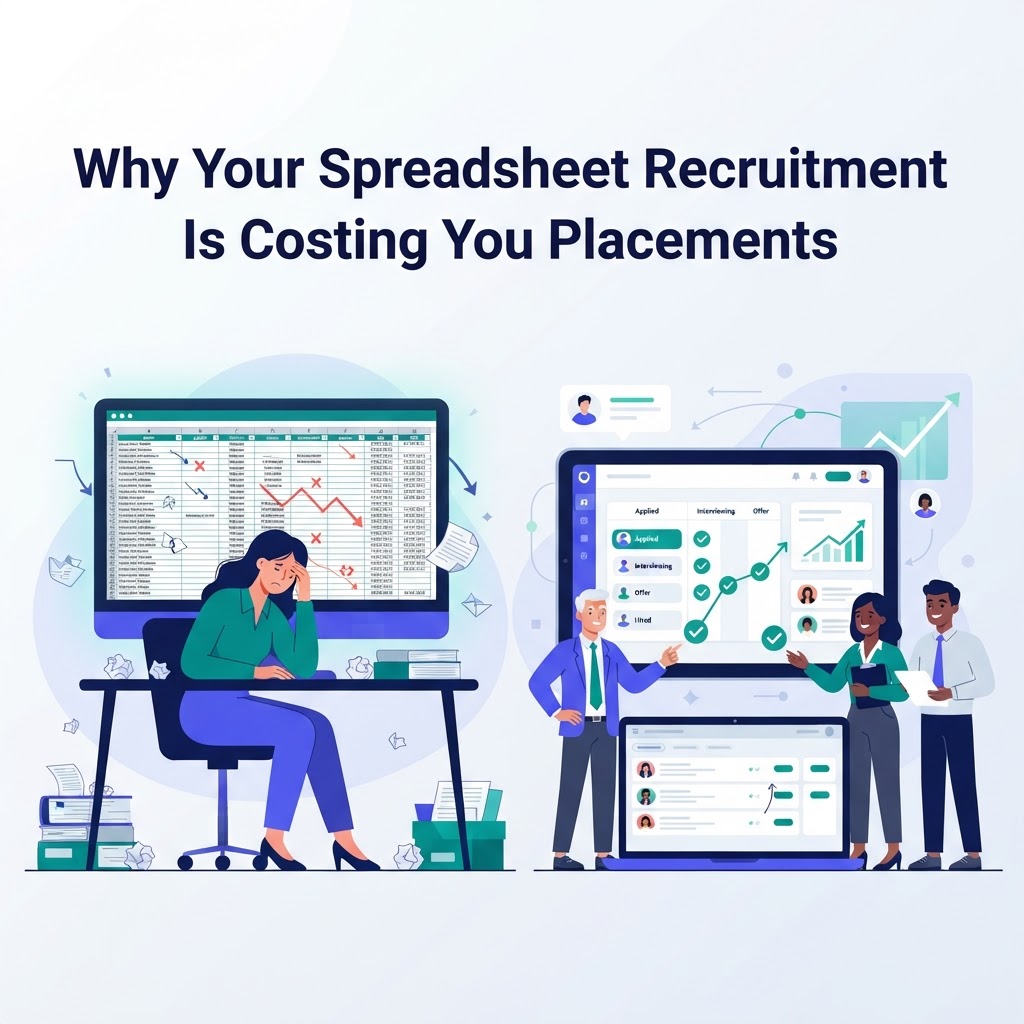 Why Your Spreadsheet Recruitment Process Is Costing You Placements