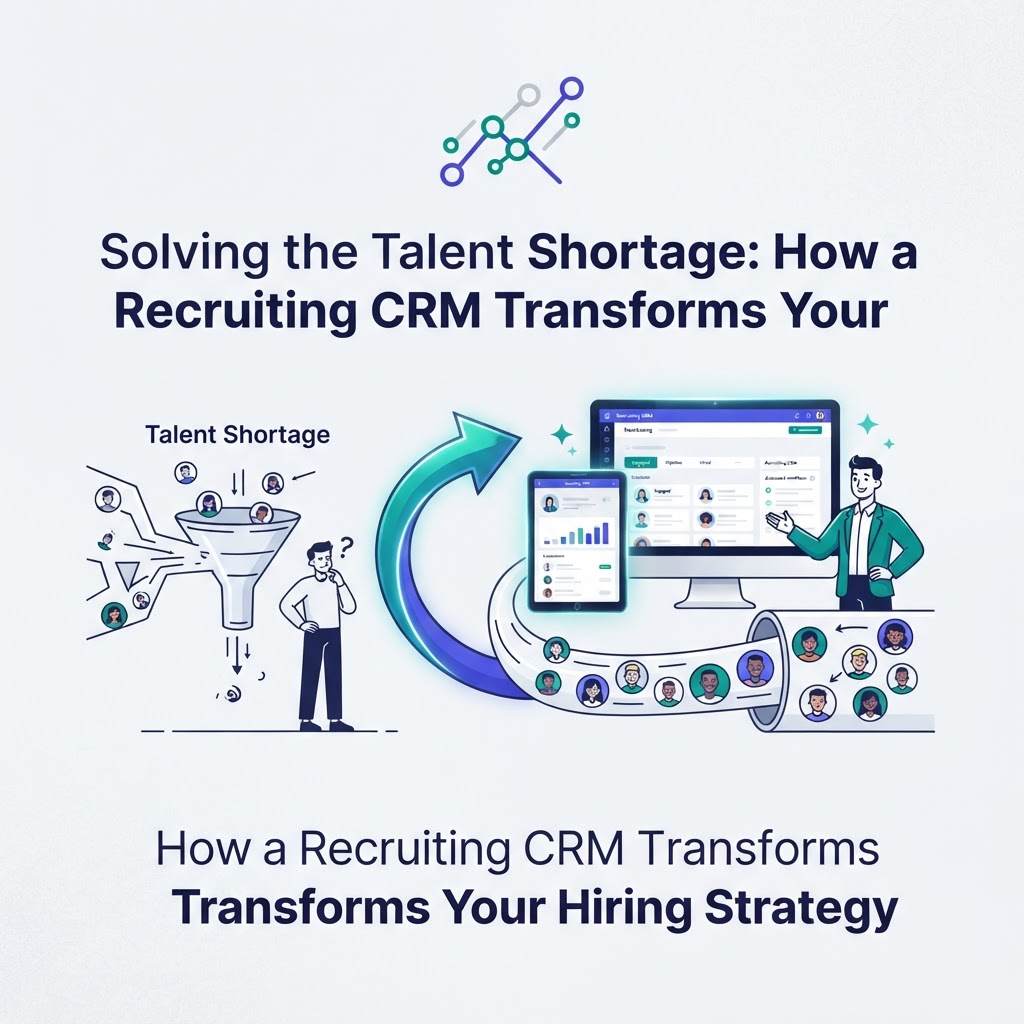 Solving the Talent Shortage: How a Recruiting CRM Transforms Your Hiring Strategy