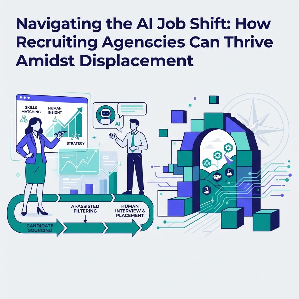 Navigating the AI Job Shift: How Recruiting Agencies Can Thrive Amidst Displacement