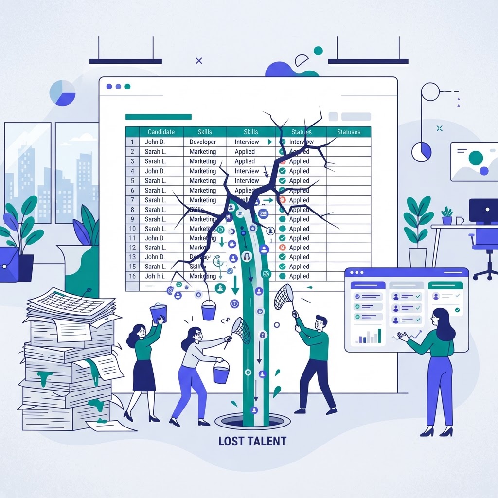 Stop the Talent Leak: Why Spreadsheets are Killing Your Hiring Success