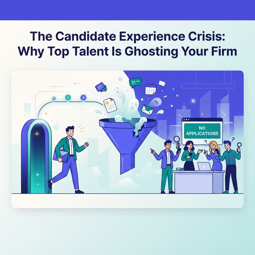The Candidate Experience Crisis: Why Top Talent Is Ghosting Your Firm
