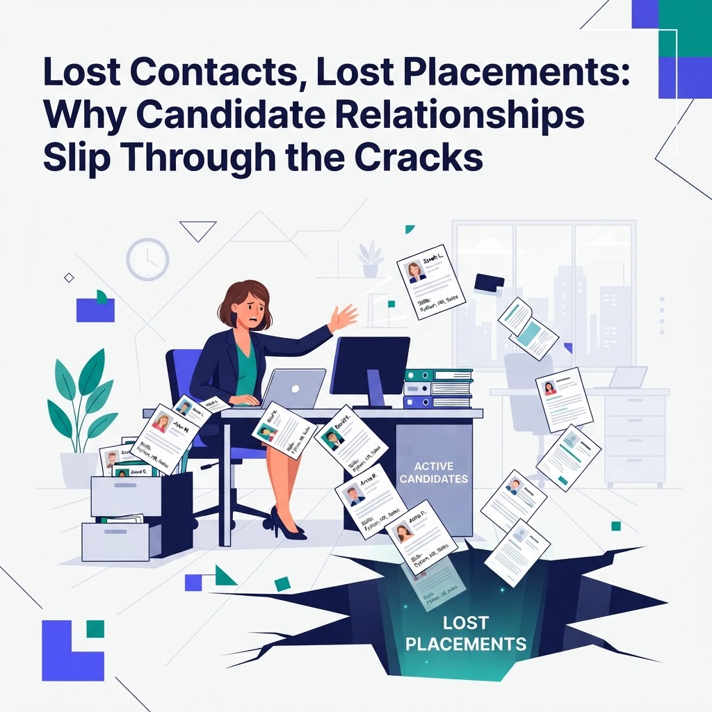 Lost Contacts, Lost Placements: Why Candidate Relationships Slip Through the Cracks