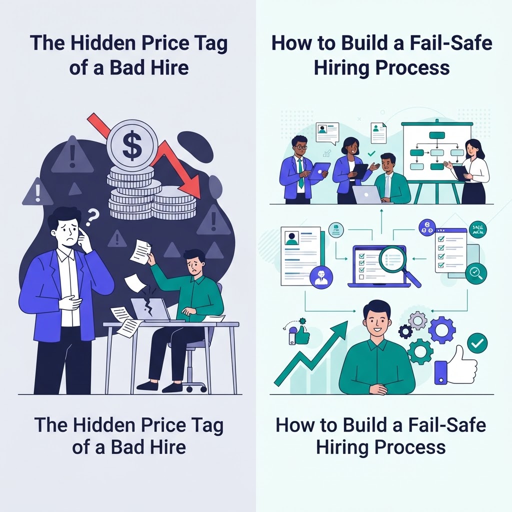 The Hidden Price Tag of a Bad Hire and How to Build a Fail-Safe Hiring Process