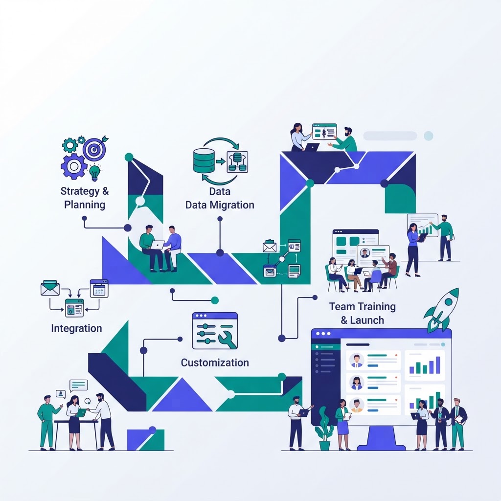 Building a Tailored CRM for Your Staffing Firm: The Roadmap