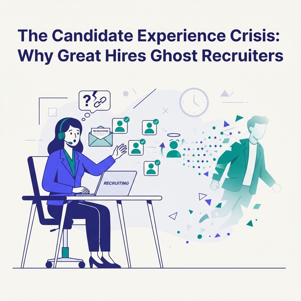The Candidate Experience Crisis: Why Great Hires Ghost Recruiters