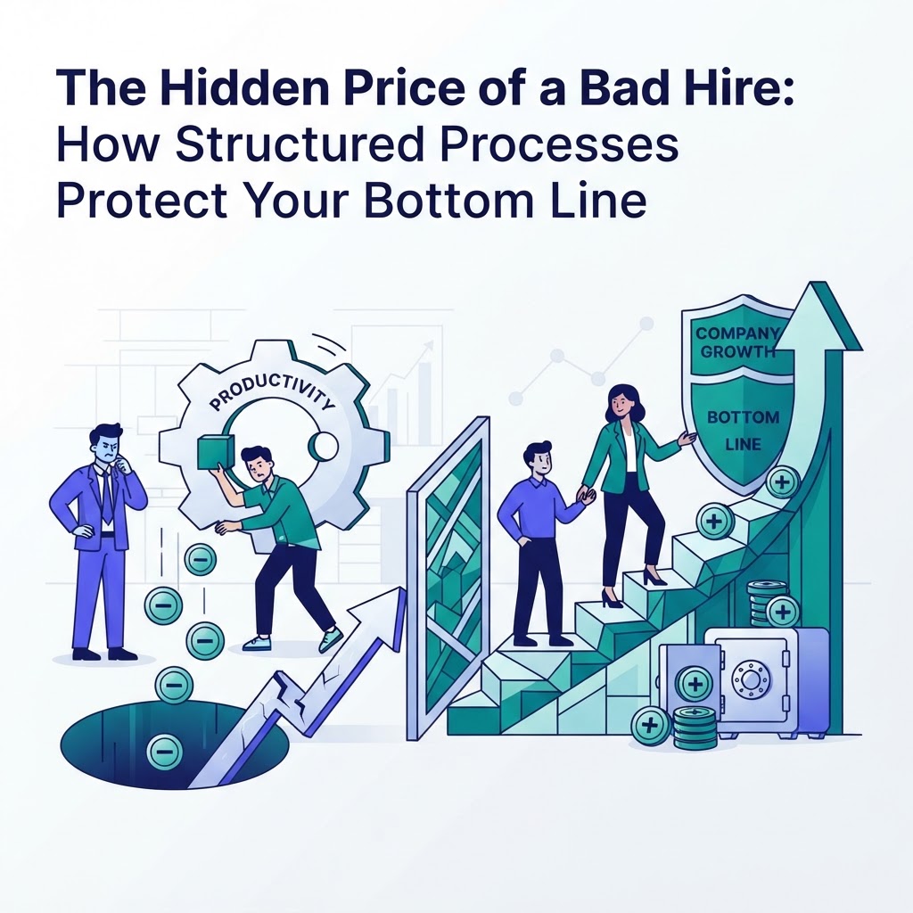 The Hidden Price of a Bad Hire: How Structured Processes Protect Your Bottom Line