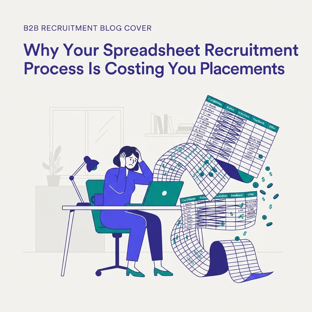 Why Your Spreadsheet Recruitment Process Is Costing You Placements