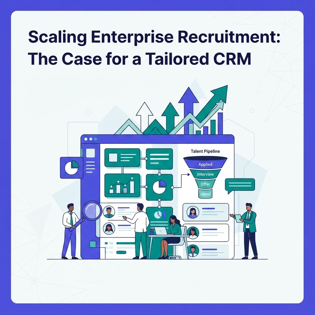 Scaling Enterprise Recruitment: The Case for a Tailored CRM