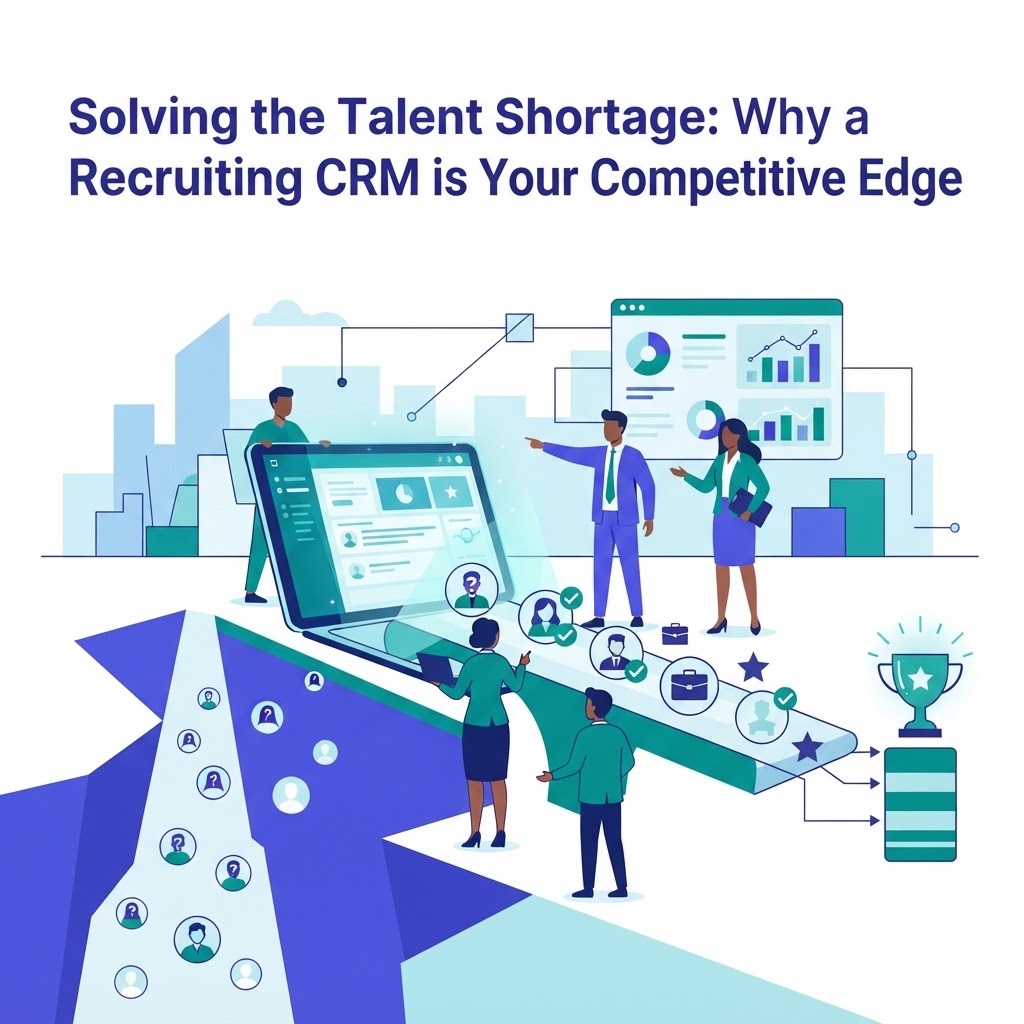 Solving the Talent Shortage: Why a Recruiting CRM is Your Competitive Edge