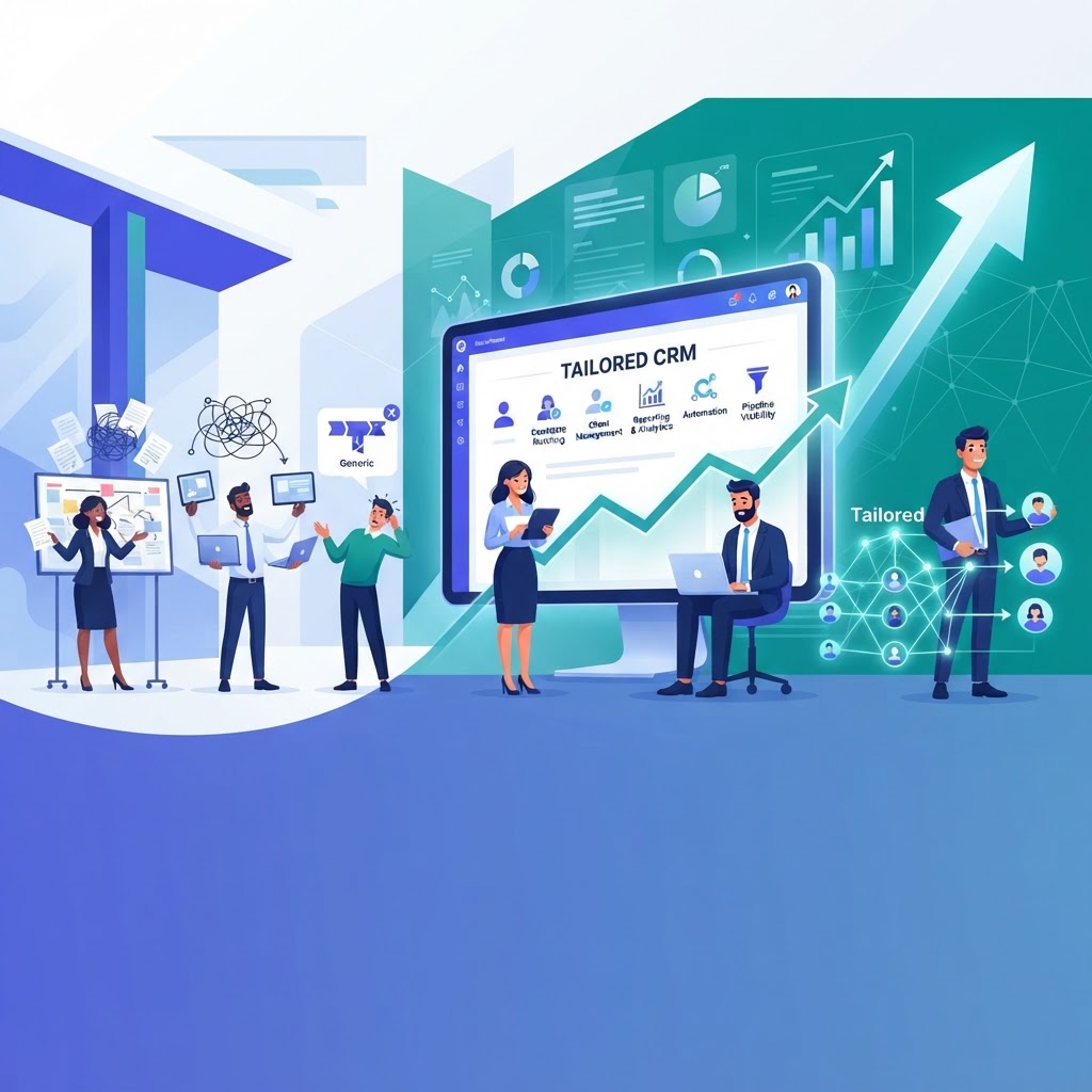Scaling Beyond Generic: Why Growing Recruitment Agencies Need a Tailored CRM