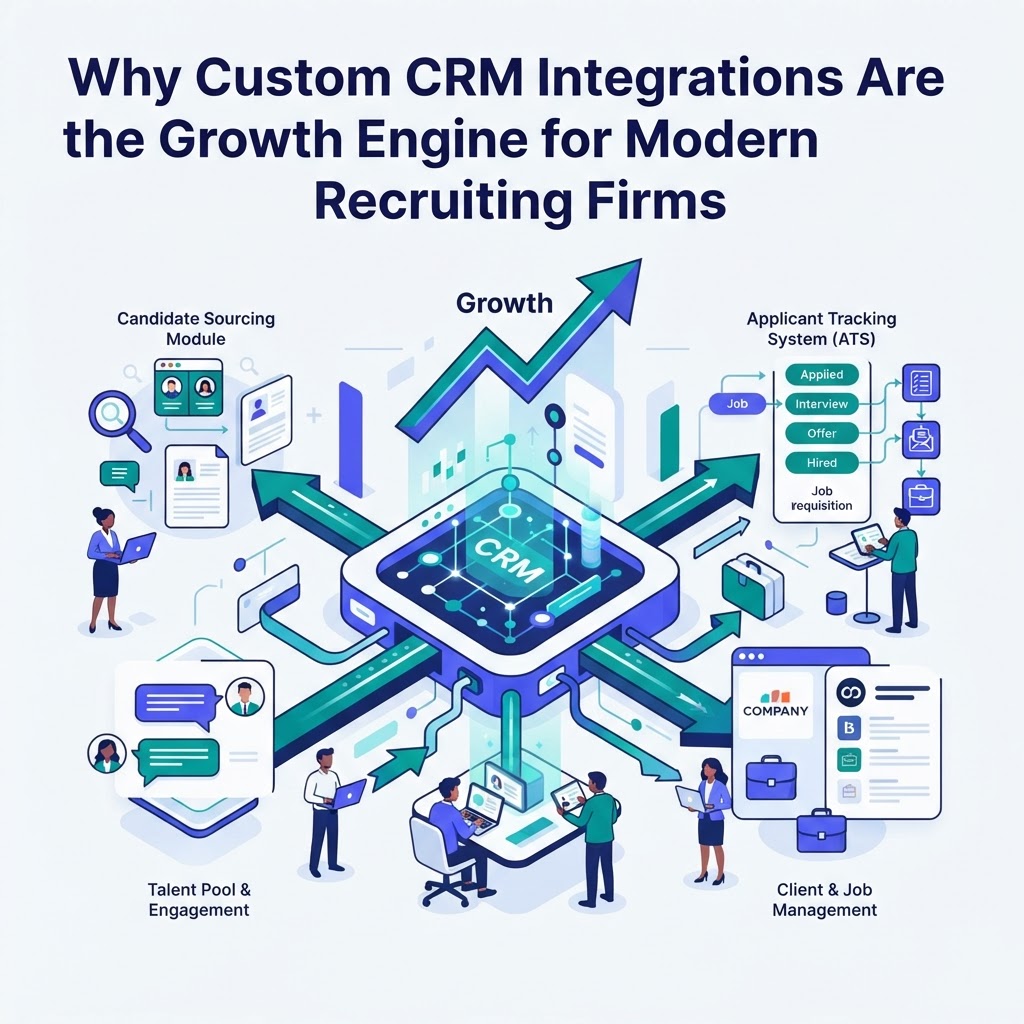 Why Custom CRM Integrations Are the Growth Engine for Modern Recruiting Firms