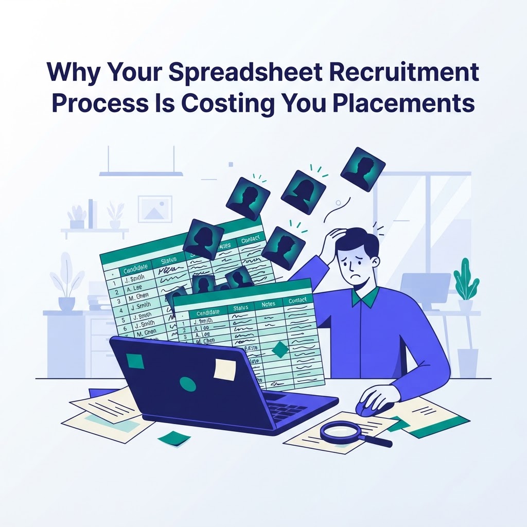 Why Your Spreadsheet Recruitment Process Is Costing You Placements