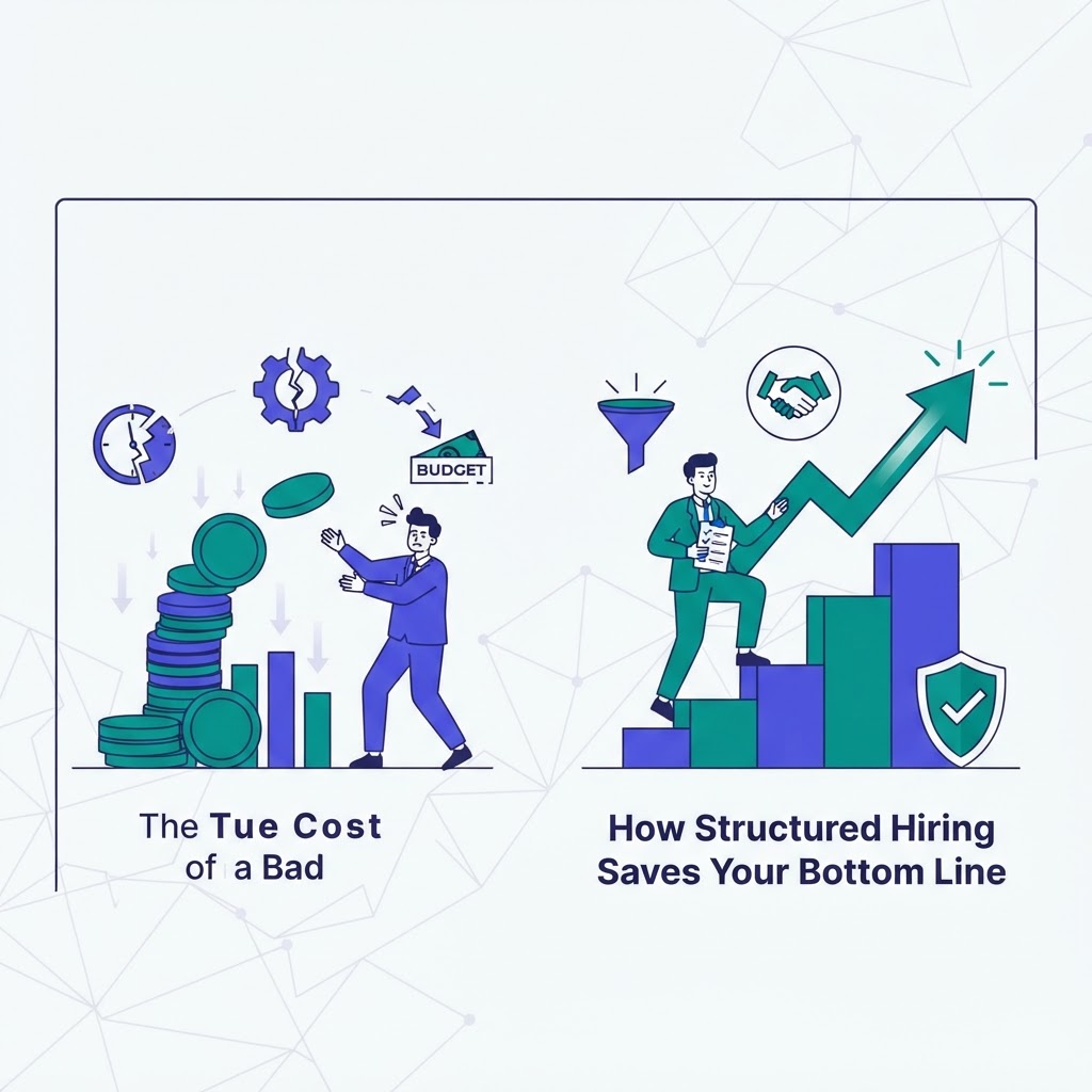 The True Cost of a Bad Hire and How Structured Hiring Saves Your Bottom Line