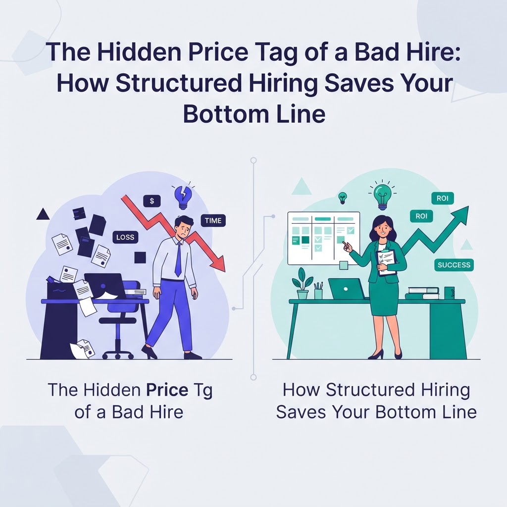 The Hidden Price Tag of a Bad Hire: How Structured Hiring Saves Your Bottom Line