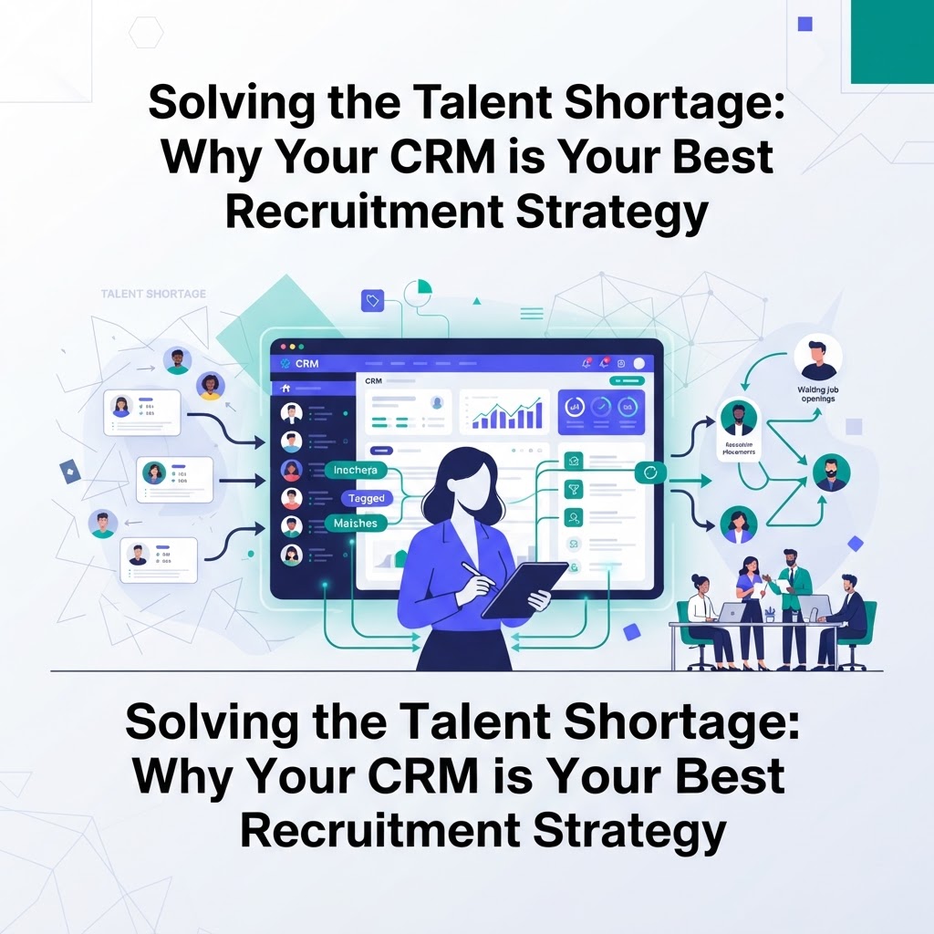 Solving the Talent Shortage: Why Your CRM is Your Best Recruitment Strategy