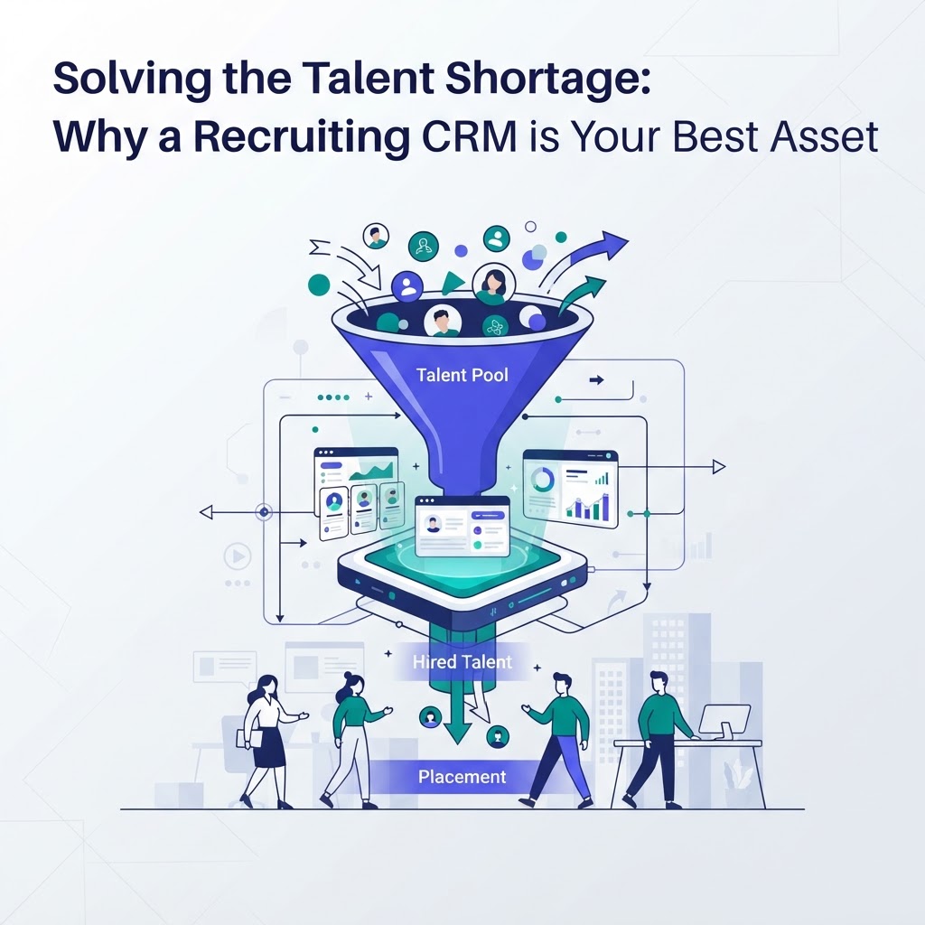 Solving the Talent Shortage: Why a Recruiting CRM is Your Best Asset