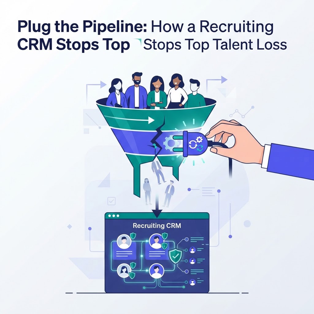 Plug the Pipeline: How a Recruiting CRM Stops Top Talent Loss
