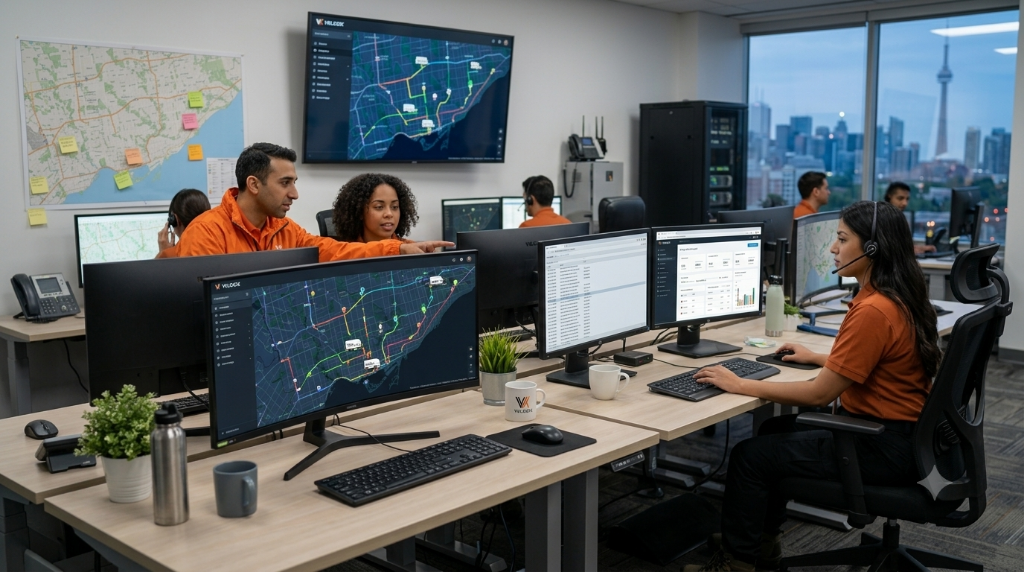Velogix dispatch center