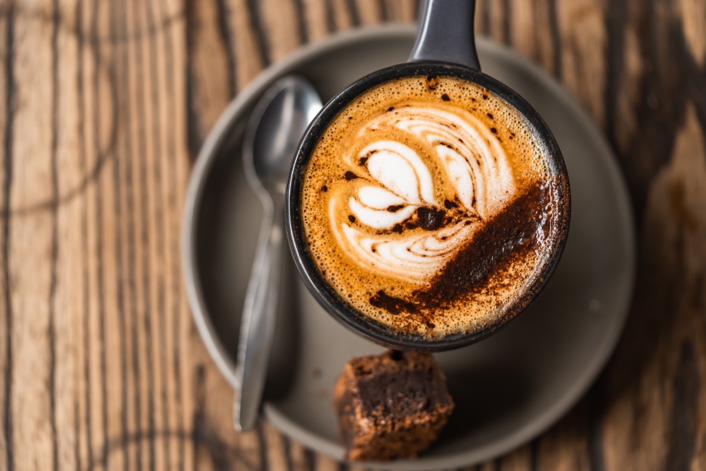 Coffee latte art
