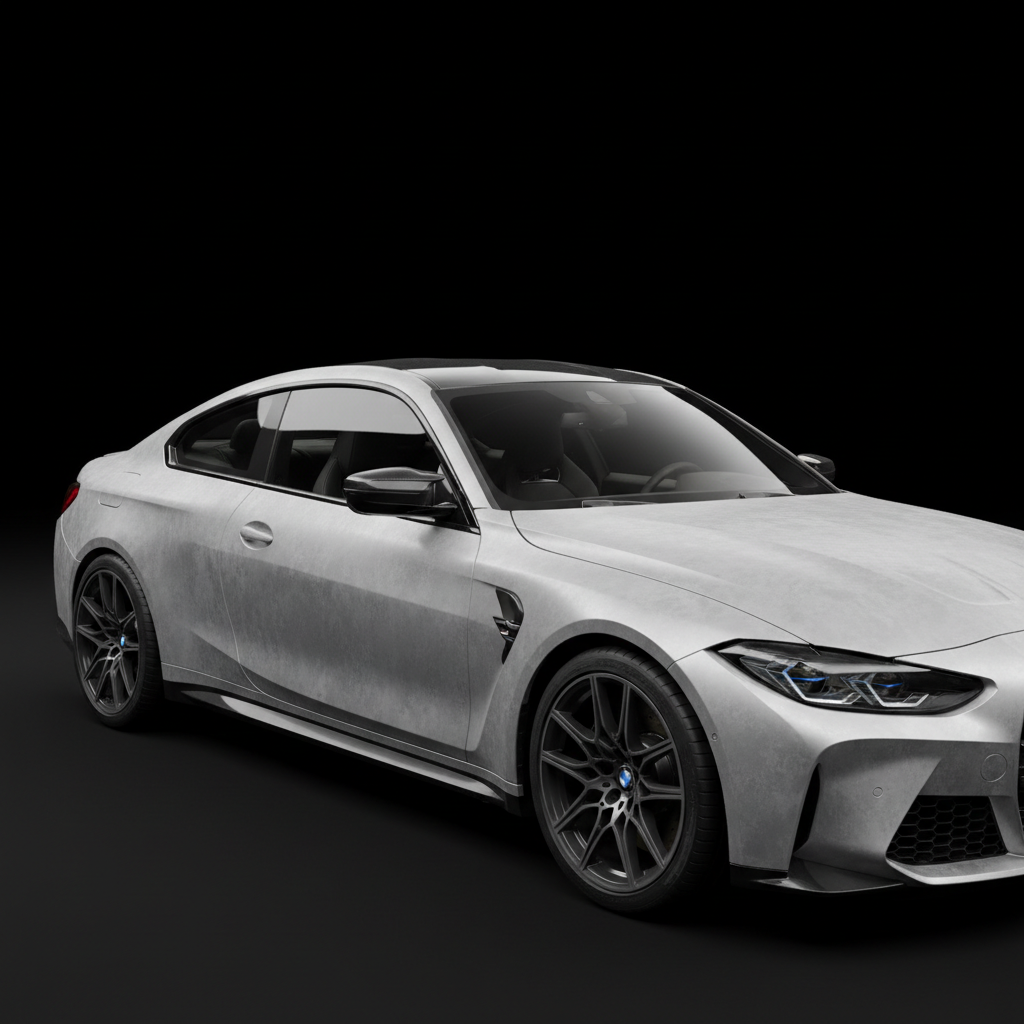 BMW M4 Competition before detailing