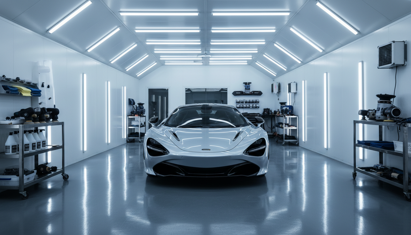 Yeg Auto Studio detailing facility