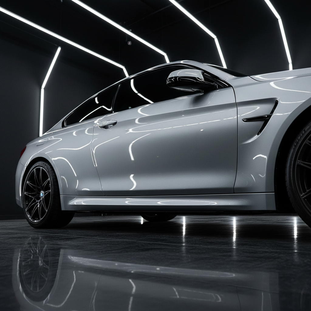 BMW M4 Competition after detailing