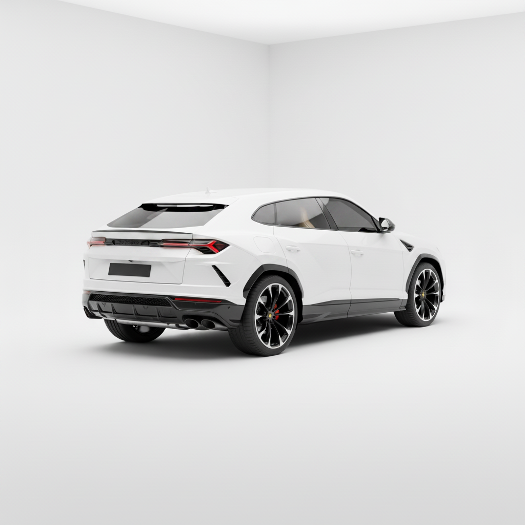 Lamborghini Urus with dark window tint