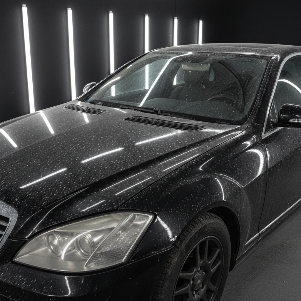 Mercedes-Benz S580 before detailing