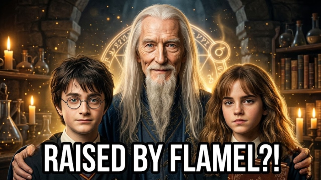 What If Nicolas Flamel Raised Harry and Hermione?