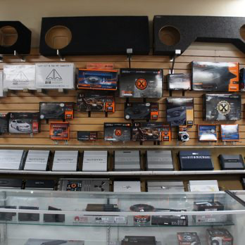 Imperial Audio inventory wall