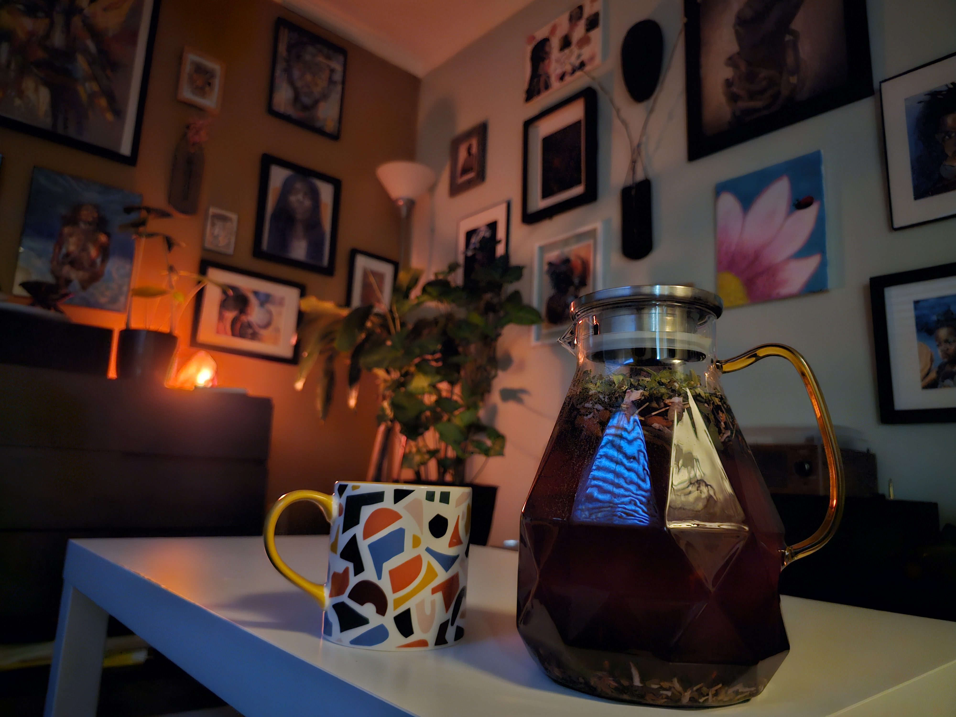 Evening tea, served with intention