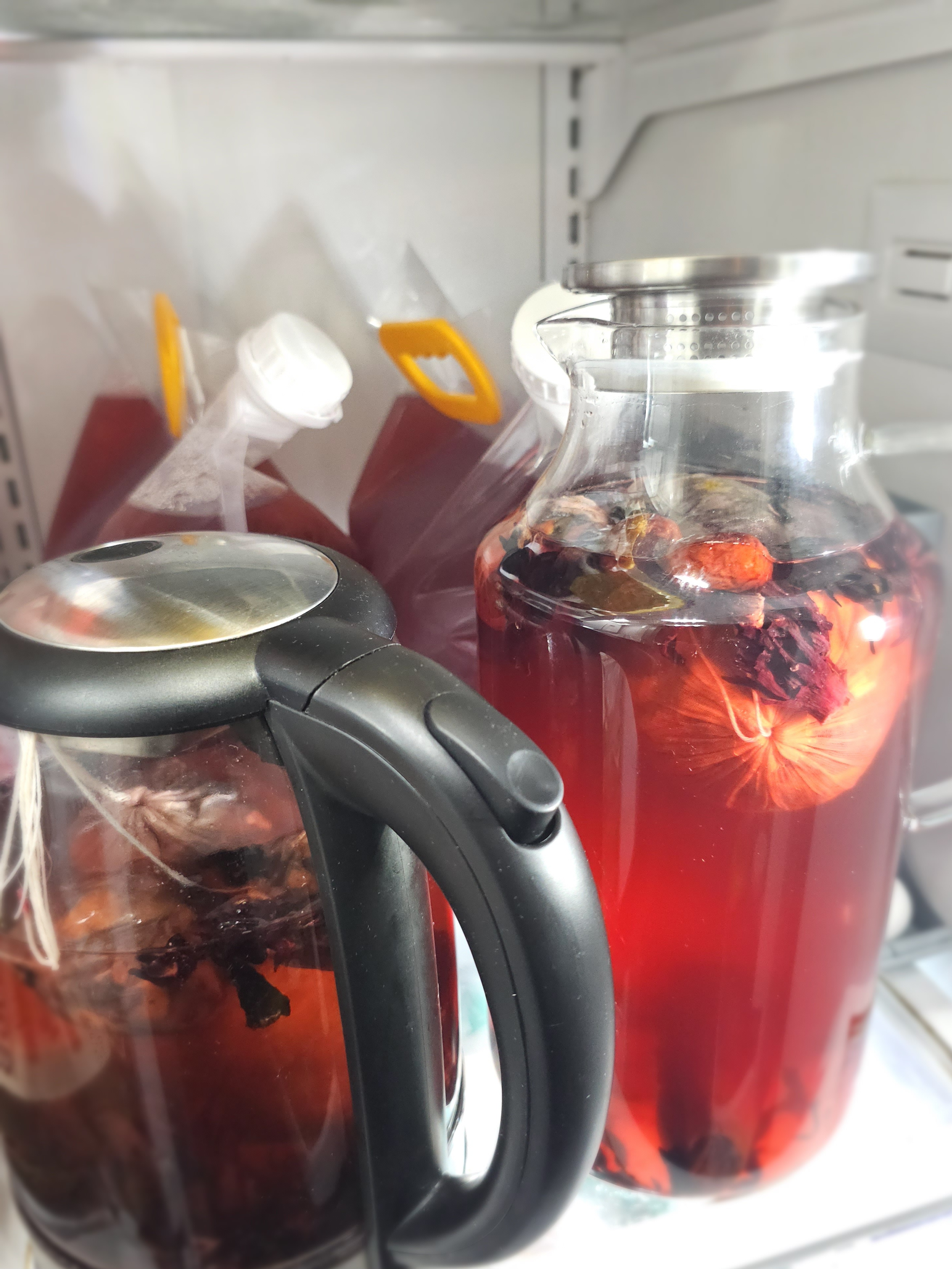 Cold-brewing in the fridge