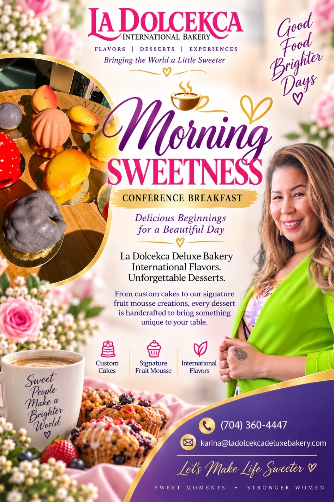 La Dolcekca Deluxe Bakery — Chef Karina