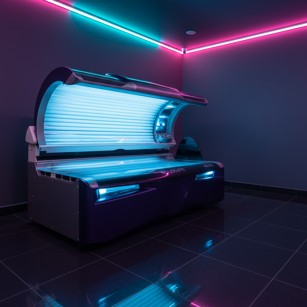 Dr. Muller Elixir tanning bed at Solar Eclipse Tanning in Nanuet, NY