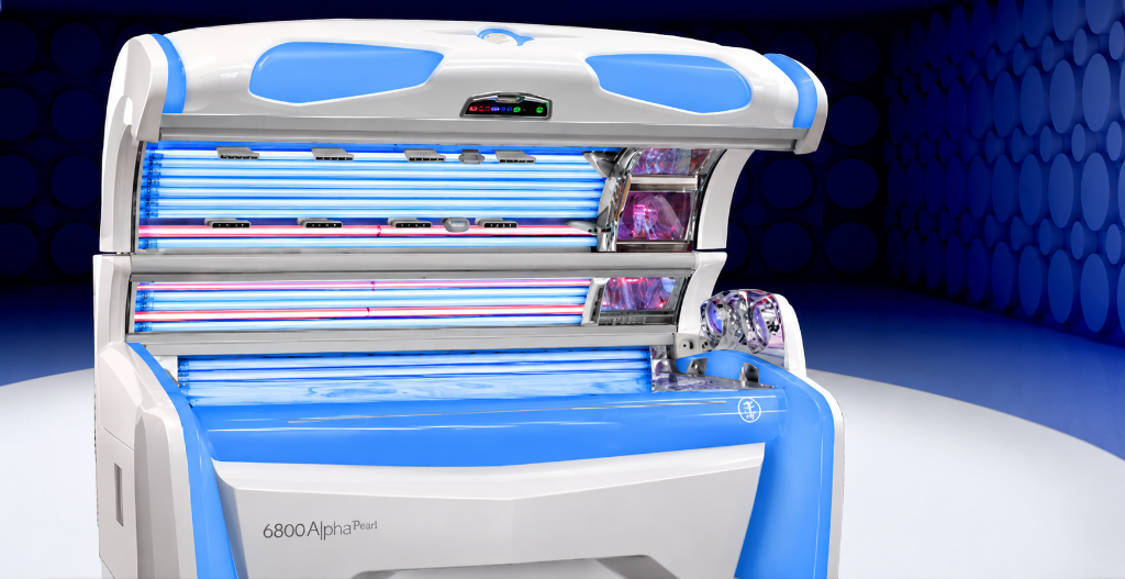 KBL 6800 Alpha Pearl tanning bed at Solar Eclipse Tanning in Nanuet, NY