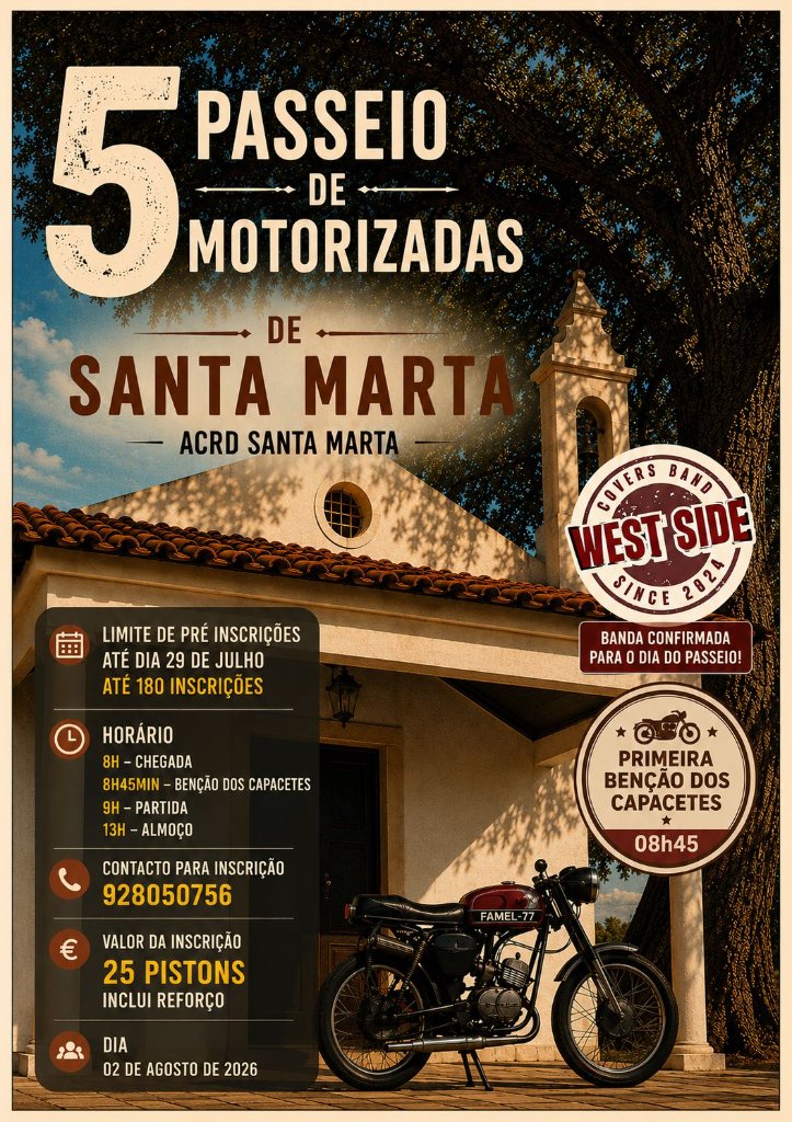 5º Passeio de Motorizadas de Santa Marta