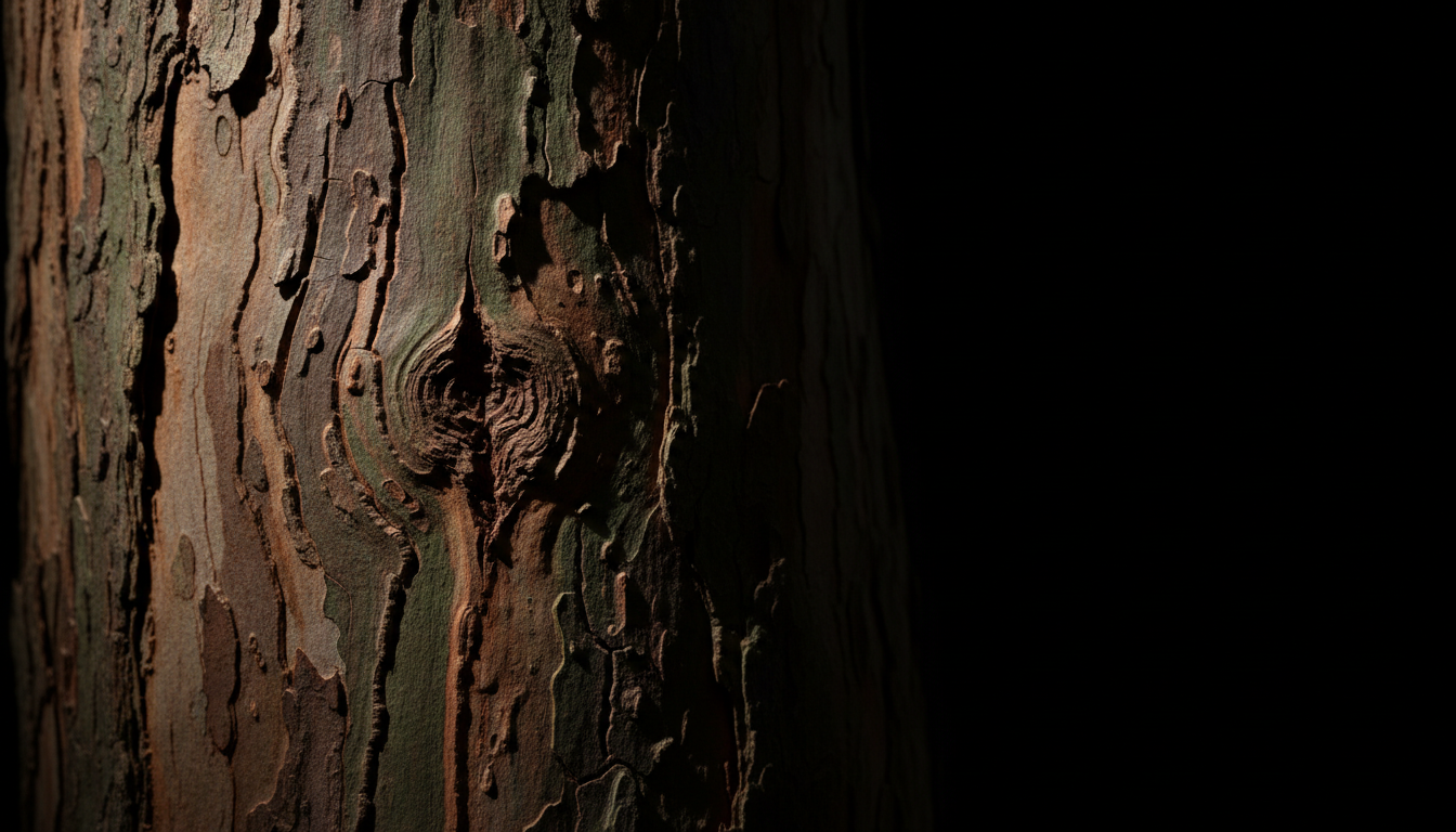 Ancient Angophora eucalyptus bark texture