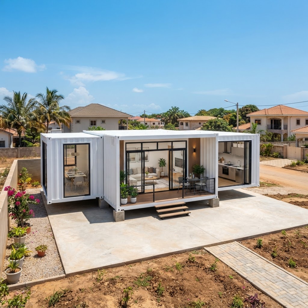 Casa Expansível 20ft — Somente por Encomenda