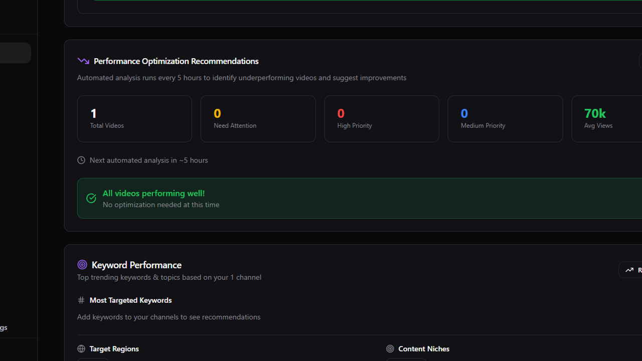 AI YouTube Shorts Automation Studio template preview