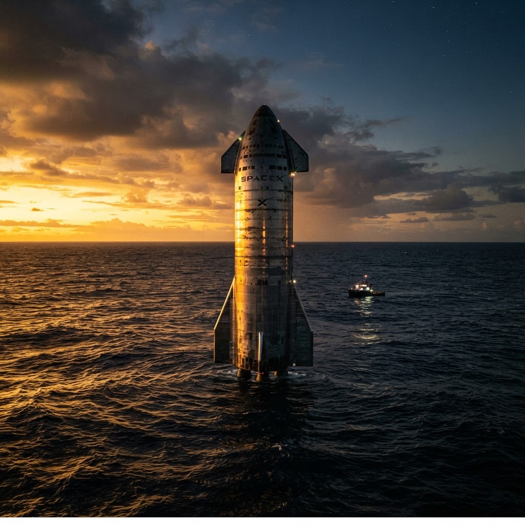 SpaceX Just Recovered the First Starship From the Ocean — and It Changes Everything About Space Travel