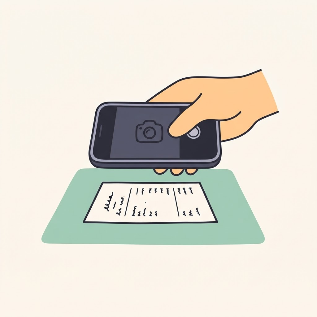 Snap a receipt with your phone