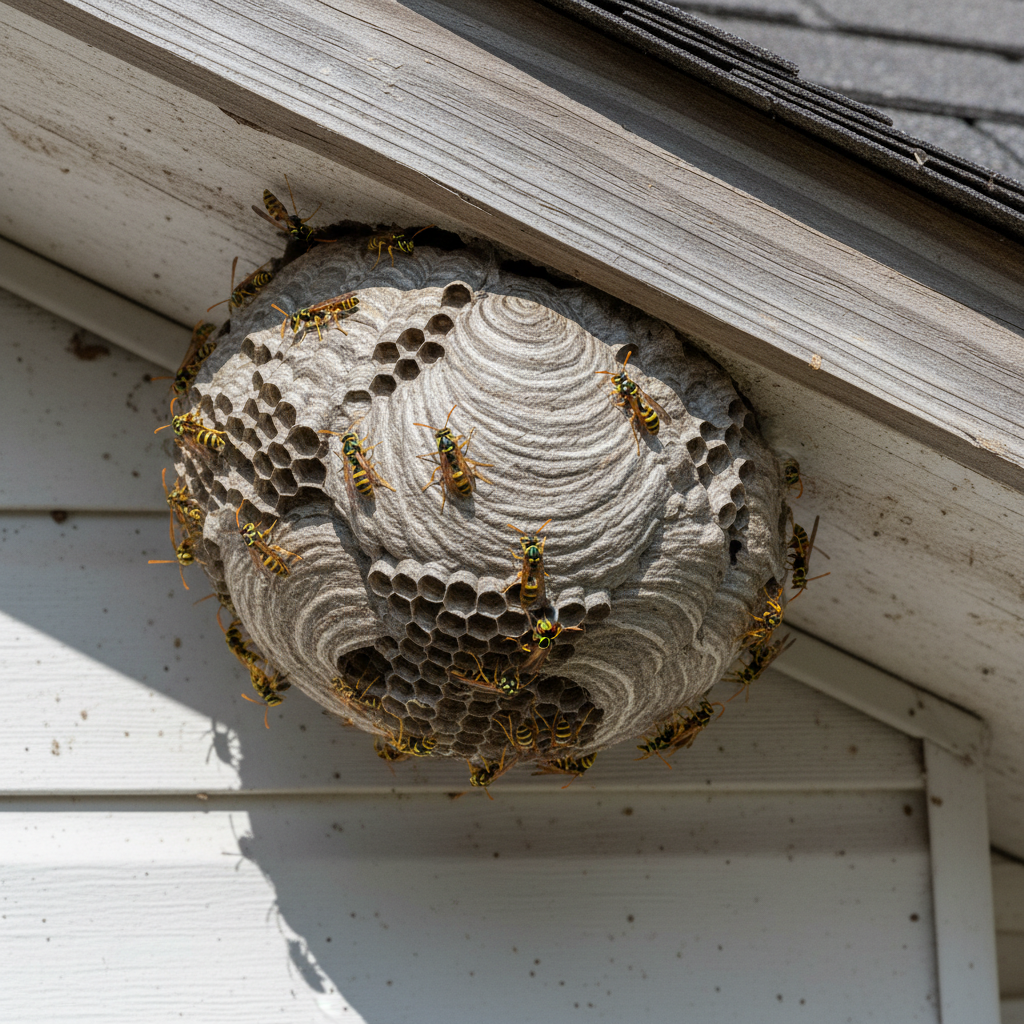 Illustrative wasps & stinging pests service